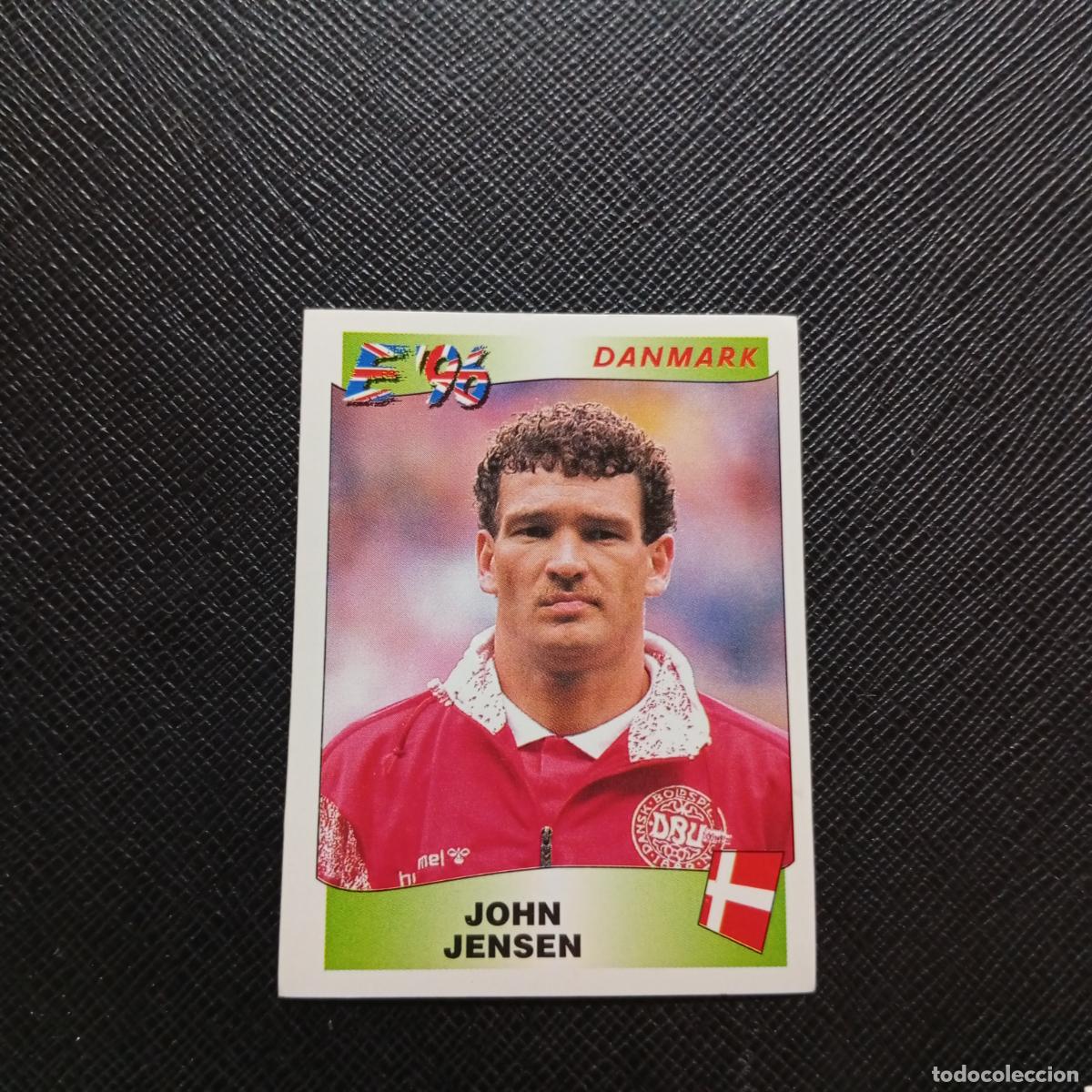 Cromos de F&uacute;tbol: 283 JOHN JENSEN DINAMARCA PANINI 1996 EUROCOPA INGLATERRA FUTBOL EURO 96 - SIN PEGAR - A51 PG10