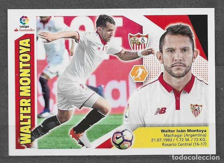 Cromos de F&uacute;tbol: Liga este 2017/18 - Walter Montoya - N&ordm; 12b - Sevilla F.C.