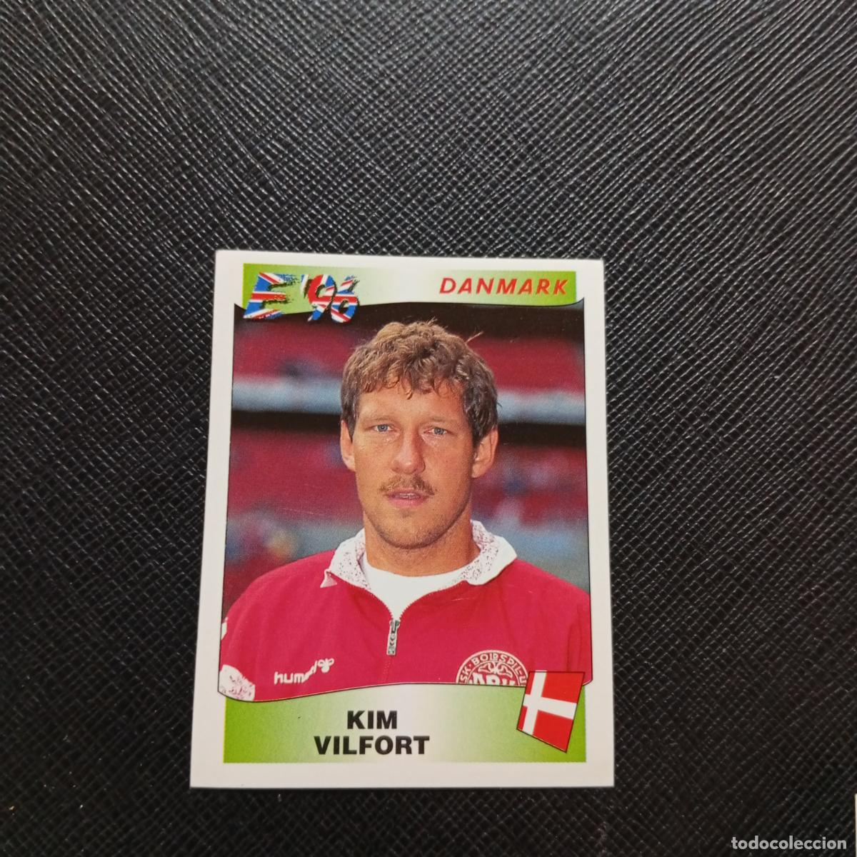 Cromos de F&uacute;tbol: 286 KIM VILFORT DINAMARCA PANINI 1996 EUROCOPA INGLATERRA EURO 96 - SIN PEGAR - A51 PG16