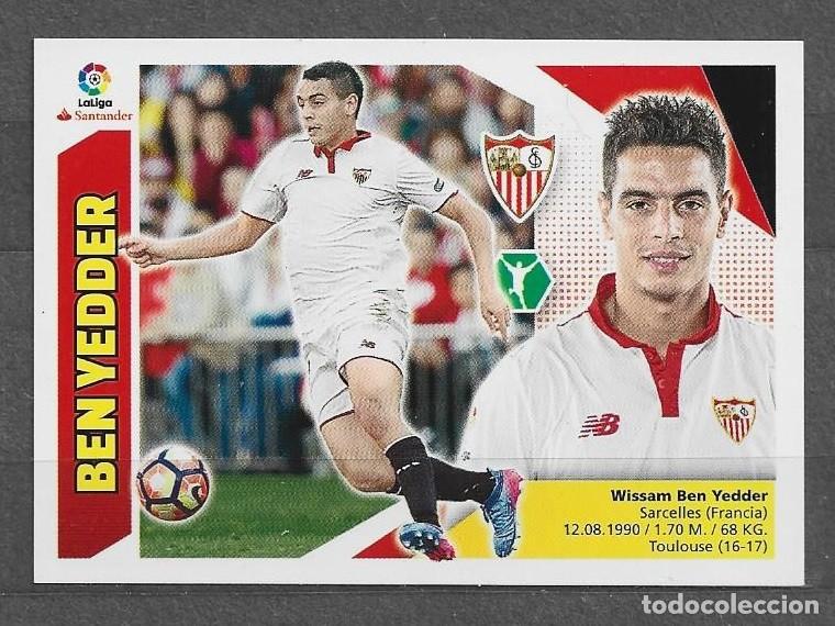 Cromos de F&uacute;tbol: Liga este 2017/18 - Ben Yedder - N&ordm; 16 - Sevilla F.C.