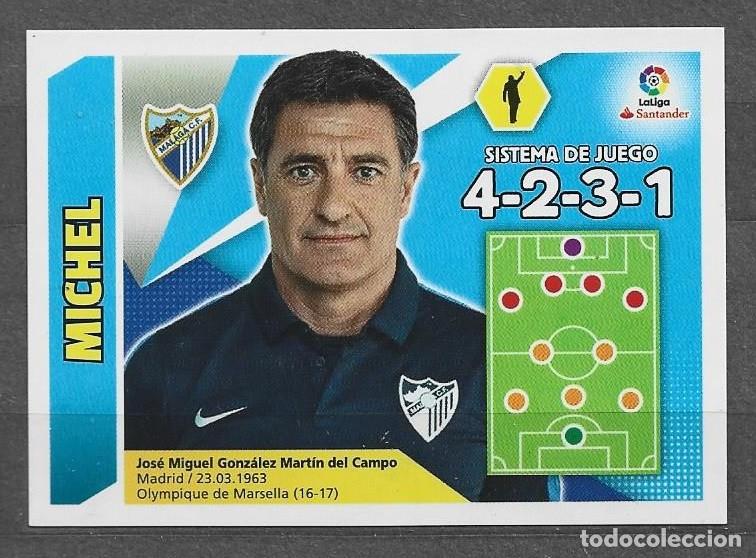 Cromos de F&uacute;tbol: Liga este 2017/18 - Michel - N&ordm; 32 - M&aacute;laga C.F.