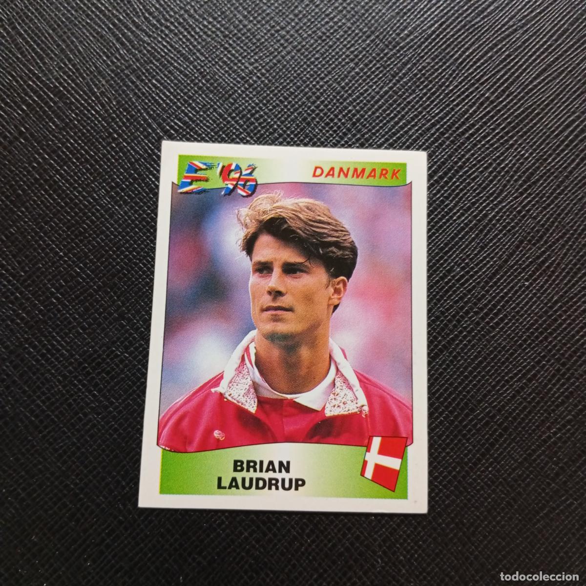 Fu&szlig;ball-Sticker: 291 BRIAN LAUDRUP DINAMARCA PANINI 1996 EUROCOPA INGLATERRA EURO 96 - SIN PEGAR - A51 PG22