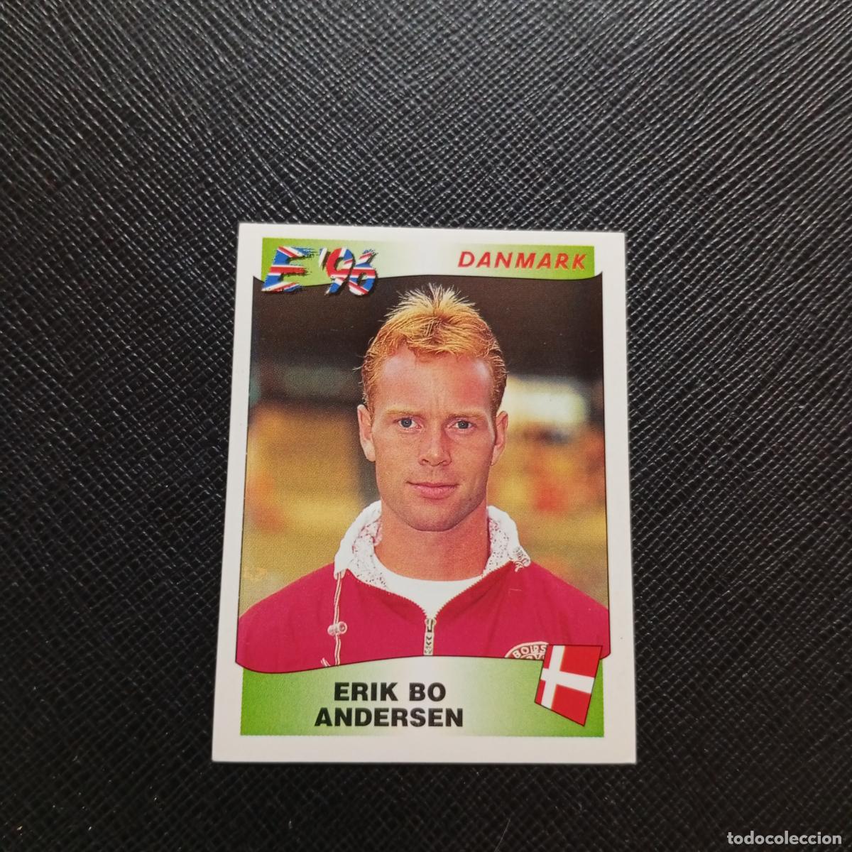 Cartes &agrave; collectionner de Football: 293 ERIK BO ANDERSEN DINAMARCA PANINI 1996 EUROCOPA INGLATERRA EURO 96 - SIN PEGAR - A51 PG24