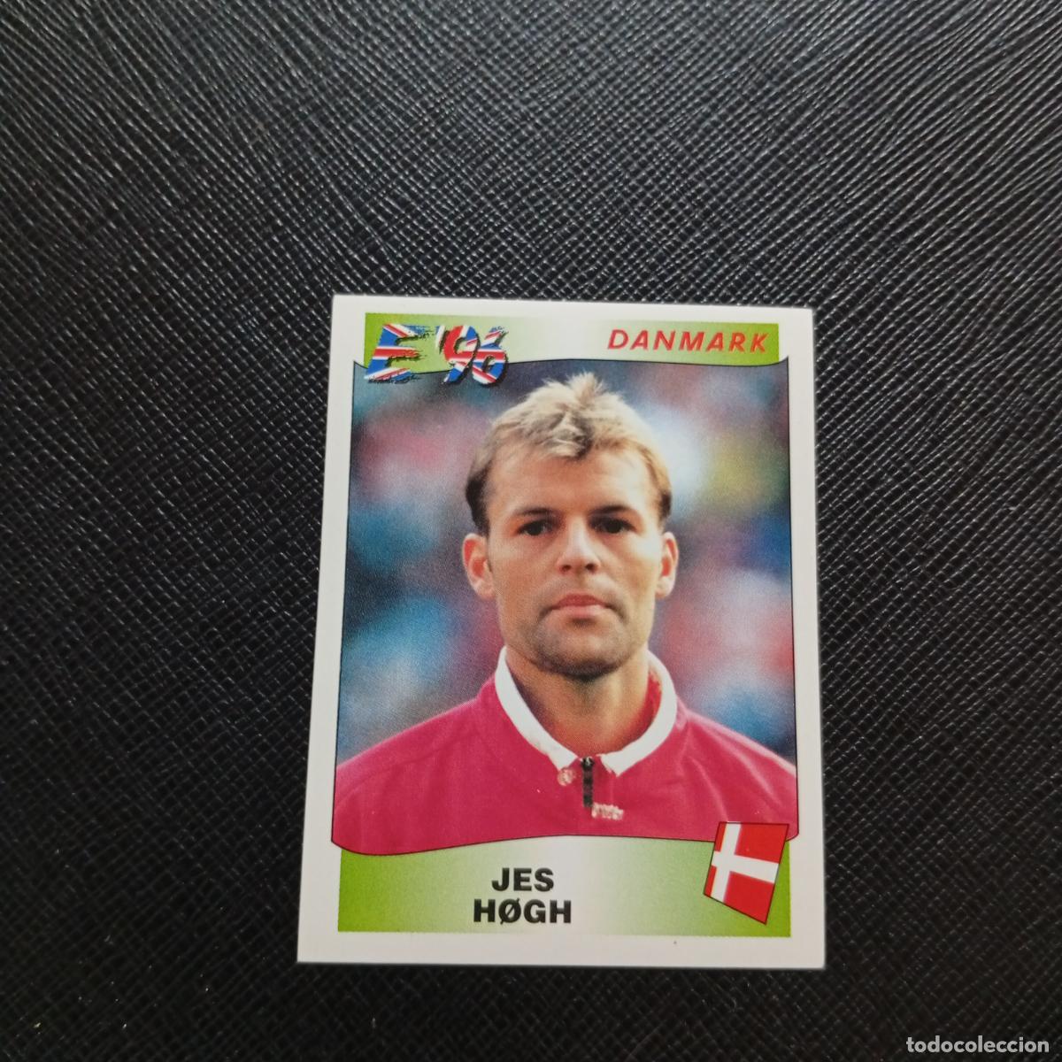 Cartes &agrave; collectionner de Football: 279 JES HOGH DINAMARCA PANINI 1996 EUROCOPA INGLATERRA EURO 96 - SIN PEGAR - A51 PG27
