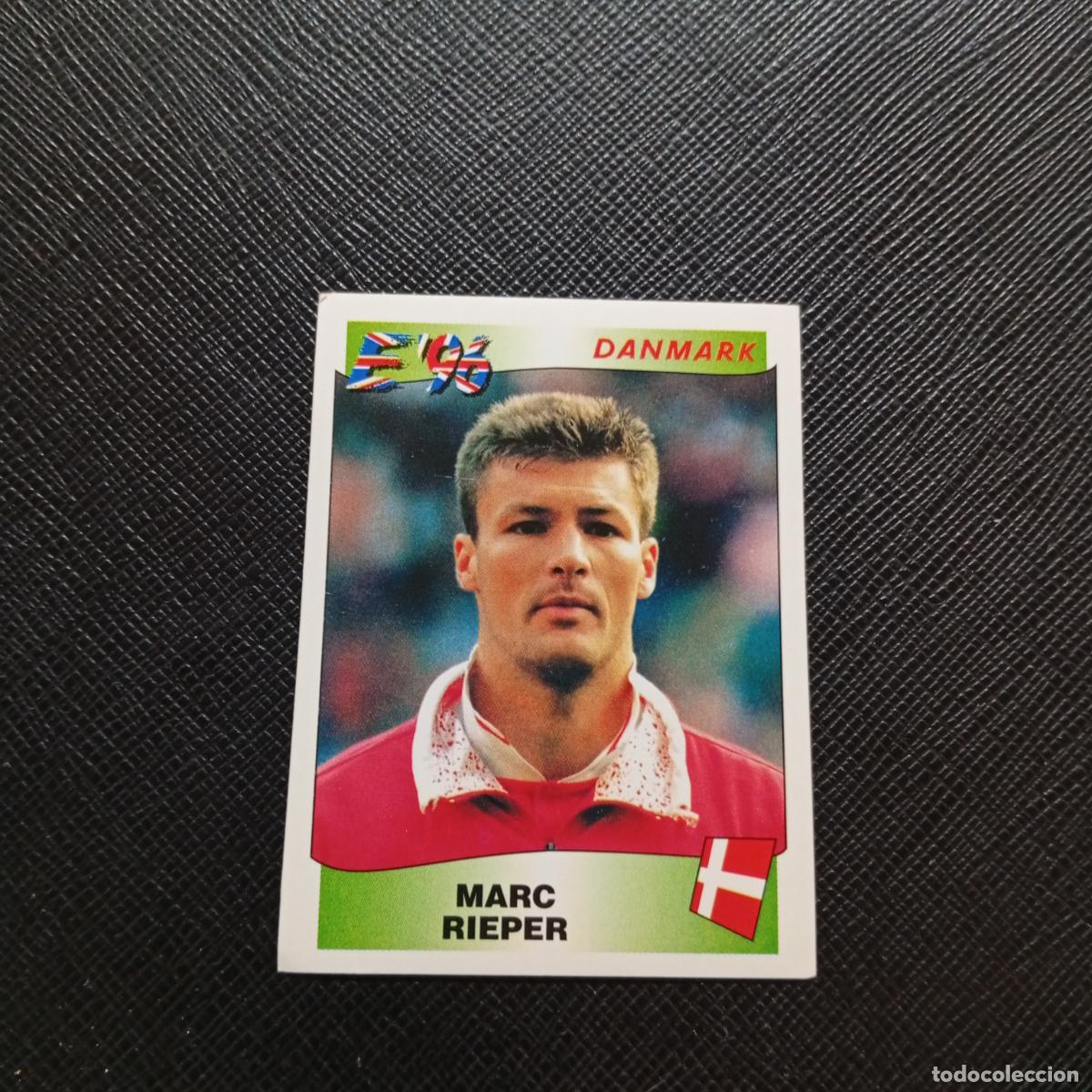 Cromos de F&uacute;tbol: 280 MARC RIEPER DINAMARCA PANINI 1996 EUROCOPA INGLATERRA EURO 96 - SIN PEGAR - A51 PG28