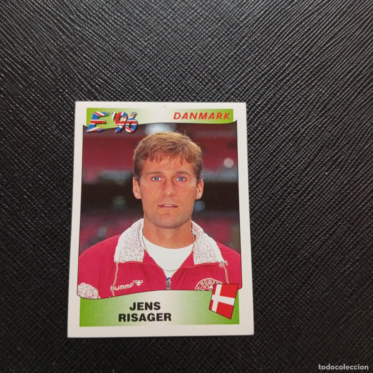 Cromos de F&uacute;tbol: 281 JENS RISAGER DINAMARCA PANINI 1996 EUROCOPA INGLATERRA EURO 96 - SIN PEGAR - A51 PG28