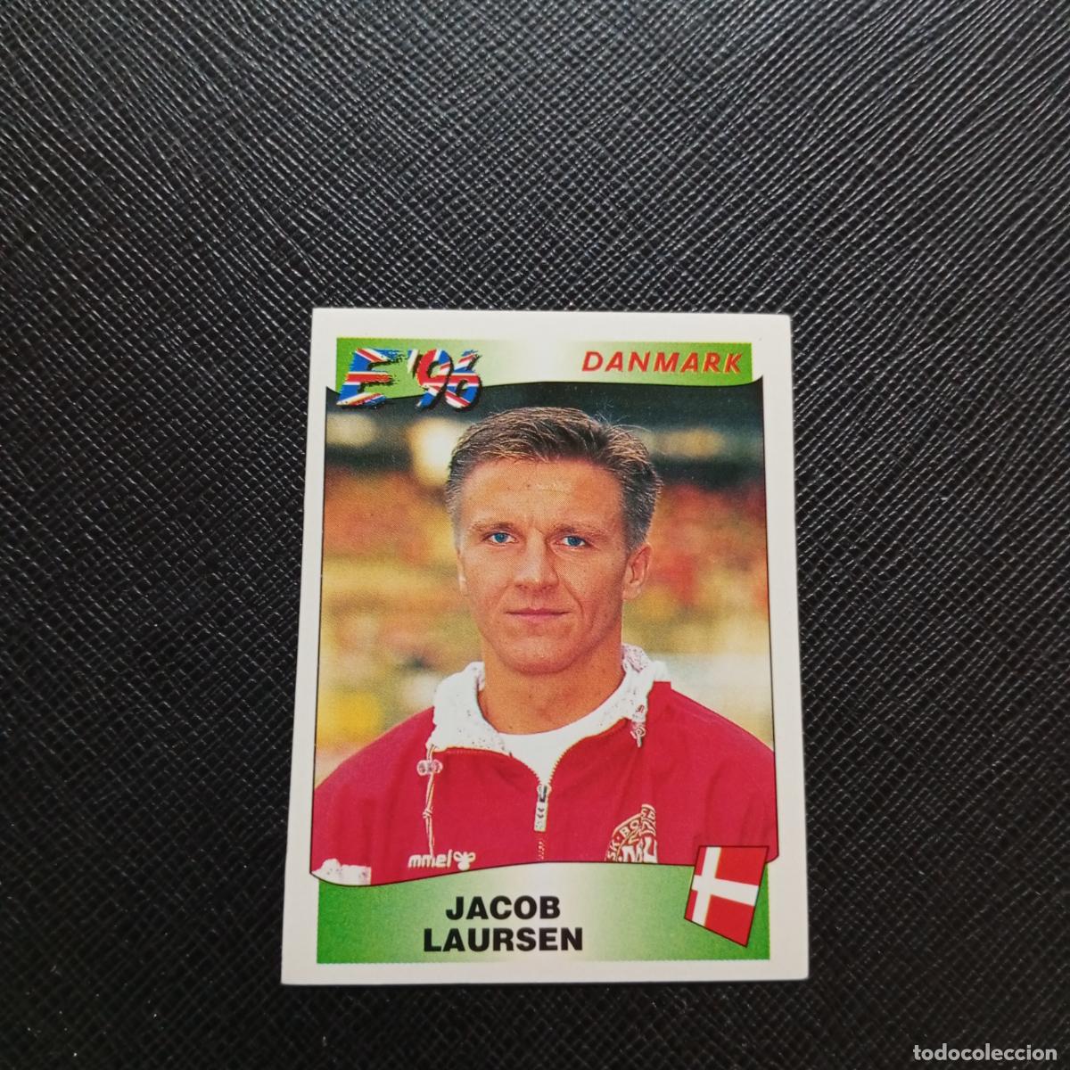 Cromos de F&uacute;tbol: 282 JACOB LAURSEN DINAMARCA PANINI 1996 EUROCOPA INGLATERRA EURO 96 - SIN PEGAR - A51 PG28