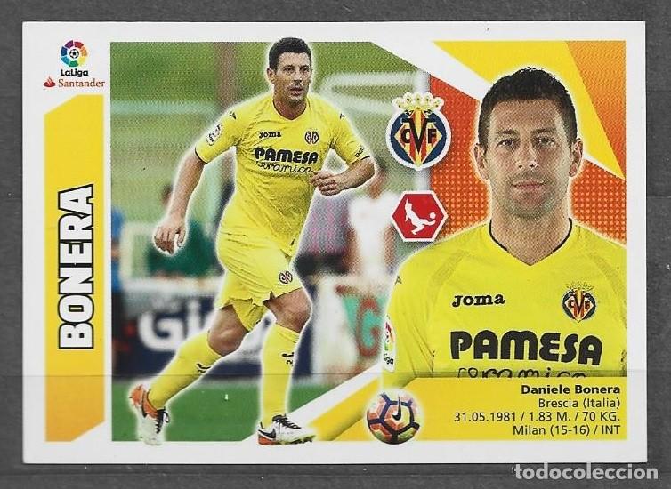 Cromos de F&uacute;tbol: Liga este 2017/18 - Bonera - N&ordm; 6a - Villarreal C.F.