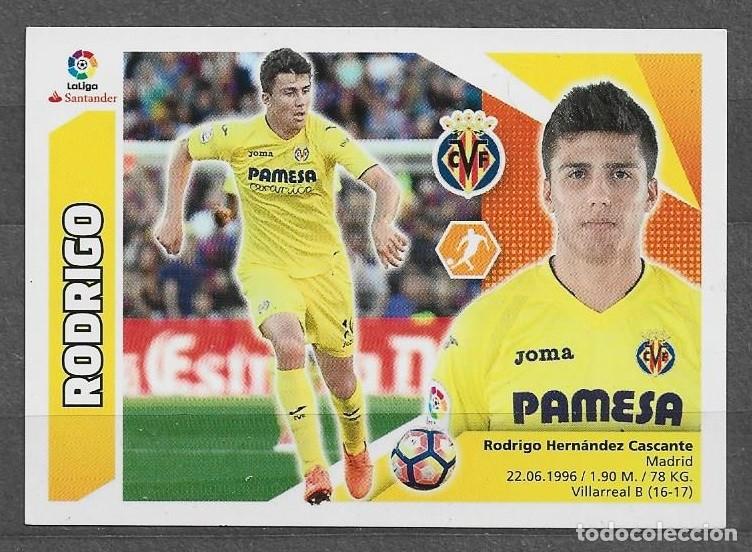 Cromos de F&uacute;tbol: Liga este 2017/18 - Rodrigo - N&ordm; 10a - Villarreal C.F.