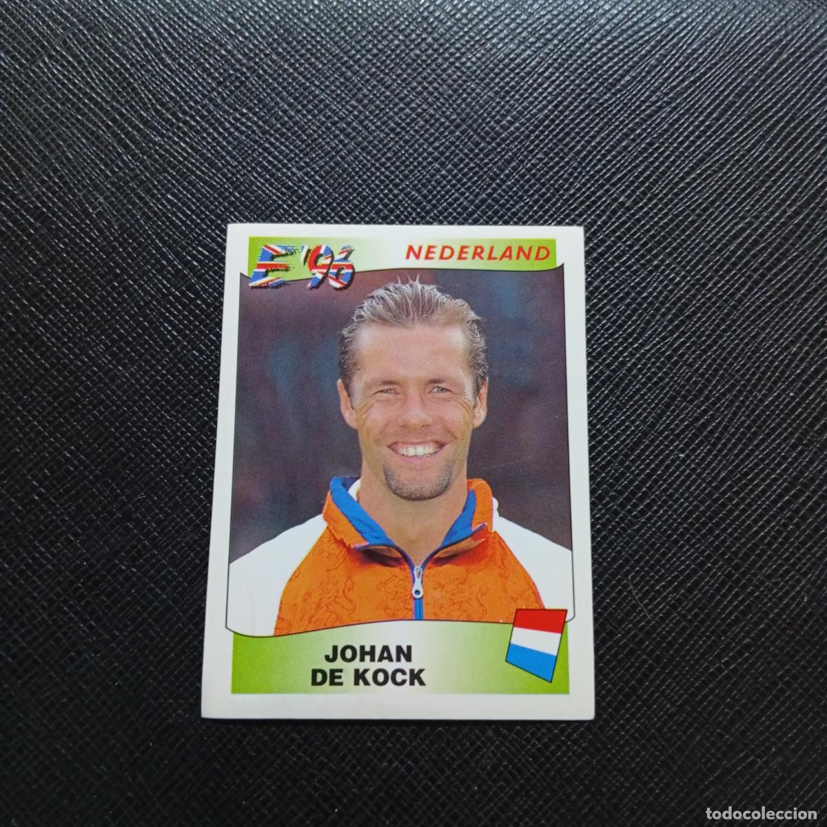 Cromos de F&uacute;tbol: 82 JOHAN DE KOCK HOLANDA PANINI 1996 EUROCOPA INGLATERRA EURO 96 - SIN PEGAR - A51 PG36