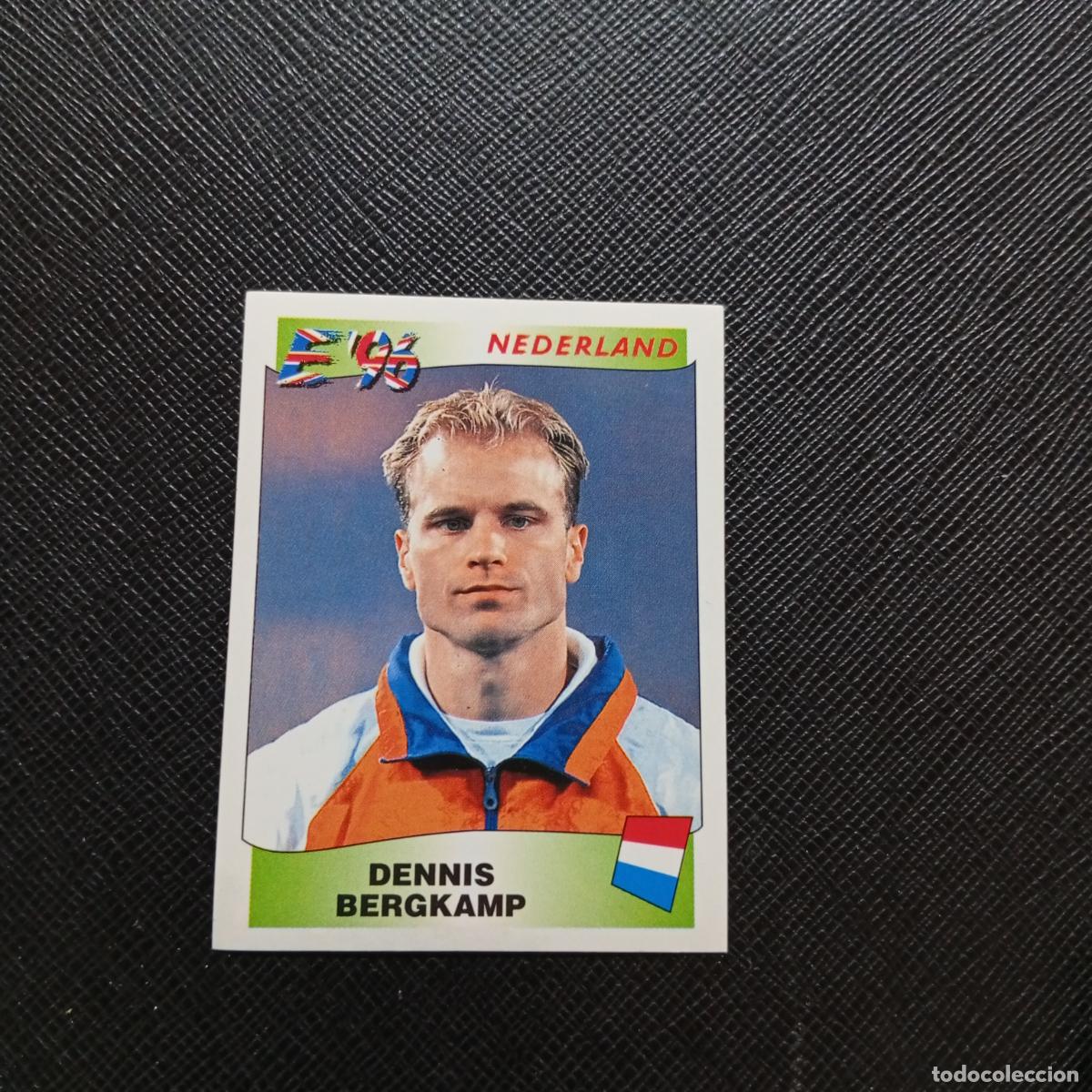 Cromos de F&uacute;tbol: 89 DENNIS BERGKAMP HOLANDA PANINI 1996 EUROCOPA INGLATERRA EURO 96 - SIN PEGAR - A51 PG36