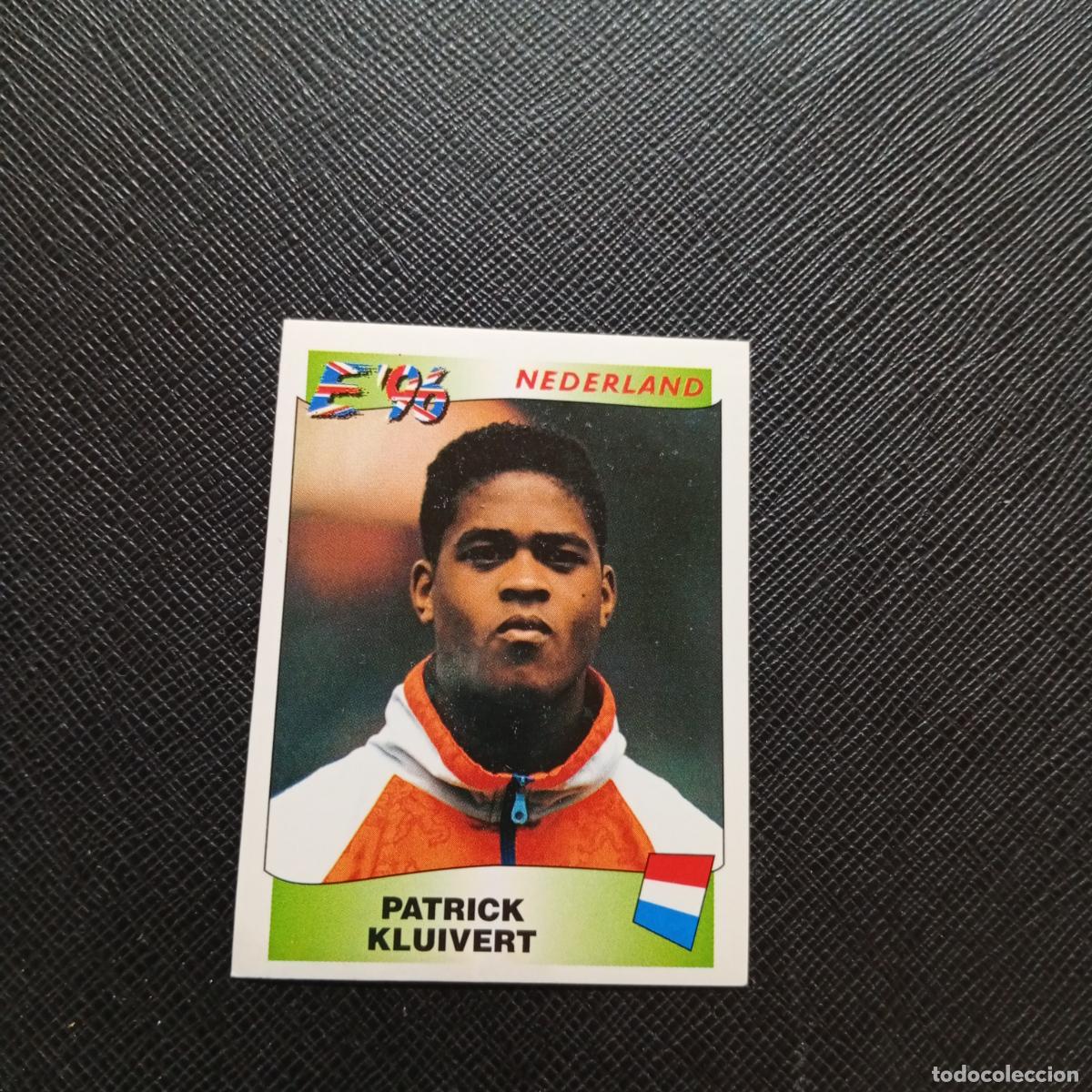 Cromos de F&uacute;tbol: 90 PATRICK KLUIVERT HOLANDA PANINI 1996 EUROCOPA INGLATERRA EURO 96 - SIN PEGAR - A51 PG42