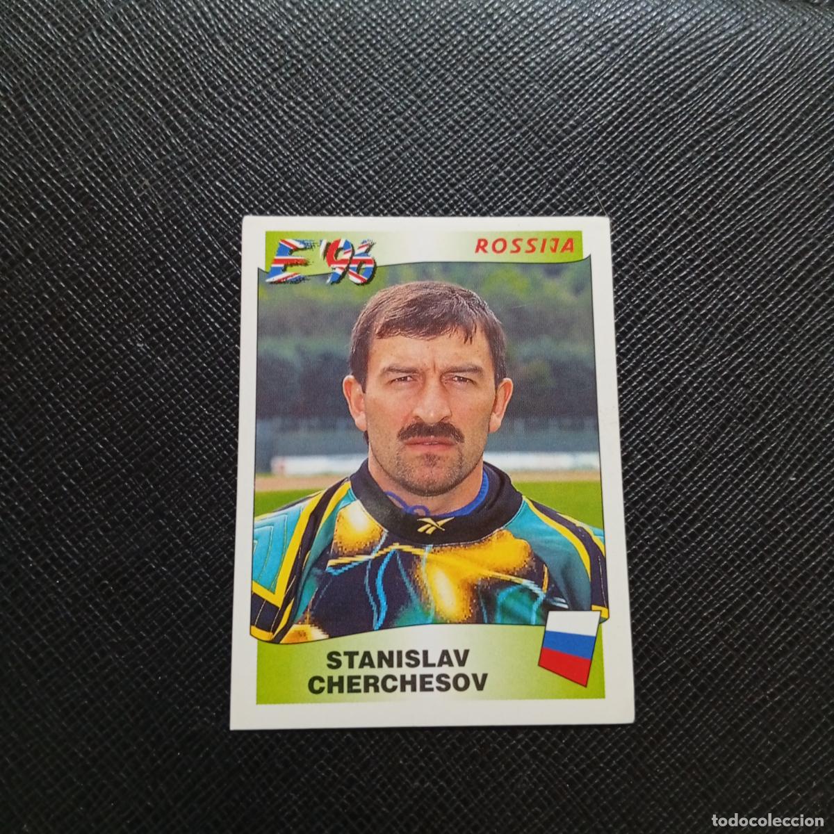 Cromos de F&uacute;tbol: 257 STANISLAV CHERCHESOV RUSIA PANINI 1996 EUROCOPA INGLATERRA EURO 96 - SIN PEGAR - A51 PG43