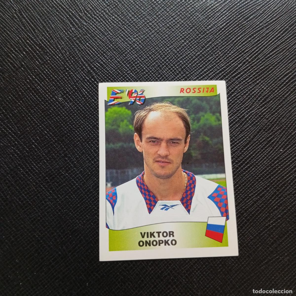 Cromos de F&uacute;tbol: 263 VIKTOR ONOPKO CHERCHESOV RUSIA PANINI 1996 EUROCOPA INGLATERRA EURO 96 - SIN PEGAR - A51 PG43