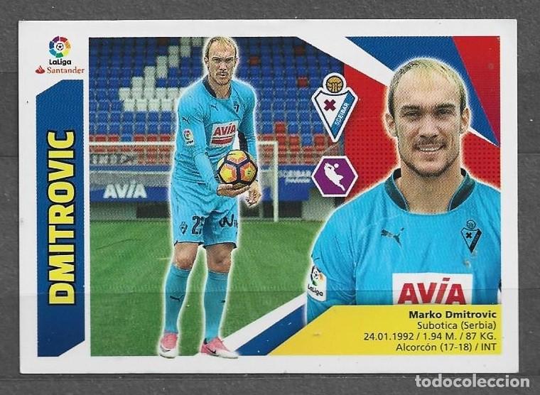 Cromos de F&uacute;tbol: Liga este 2017/18 - Dmitrovic - N&ordm; 2 - S.D. Eibar ( U Fichajes )