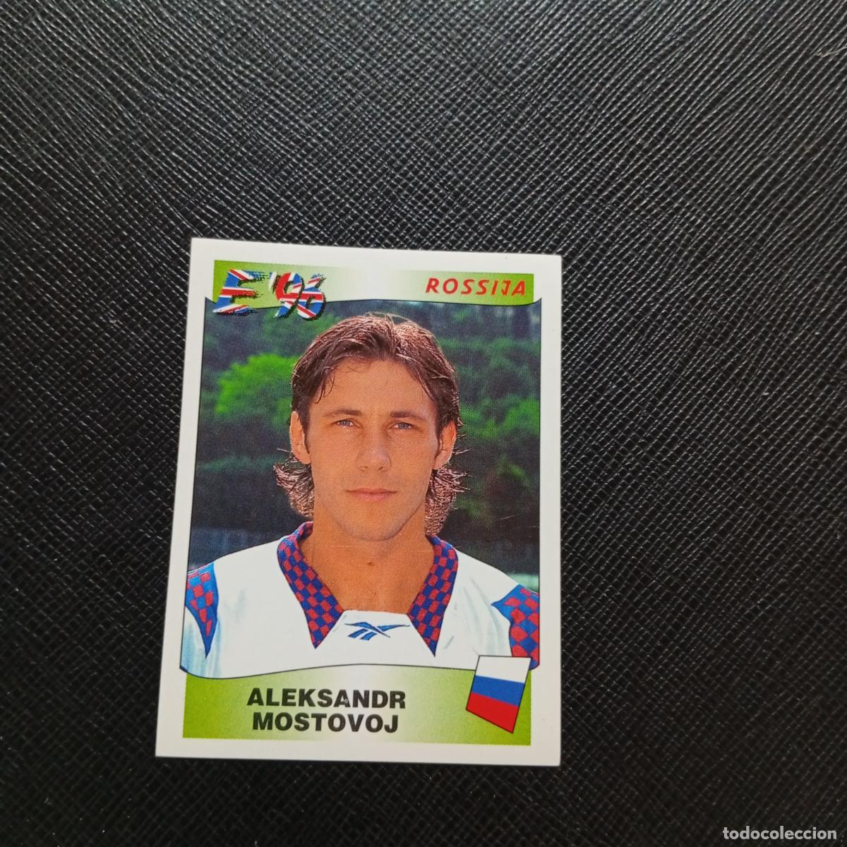 Cromos de F&uacute;tbol: 267 ALEKSANDR MOSTOVOJ RUSIA PANINI 1996 EUROCOPA INGLATERRA EURO 96 - SIN PEGAR - A51 PG46