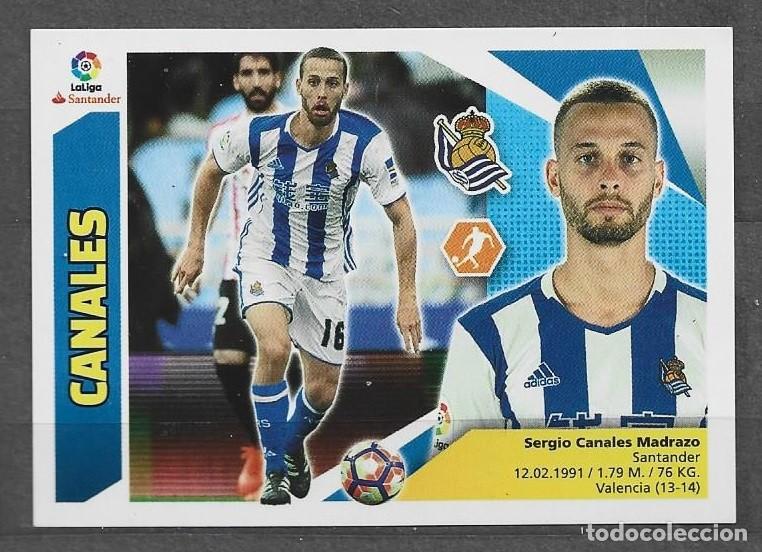 Fu&szlig;ball-Sticker: Liga este 2017/18 - Canales - N&ordm; 11 - Real Sociedad
