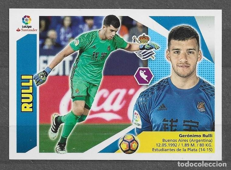 Fu&szlig;ball-Sticker: Liga este 2017/18 - Rulli - N&ordm; 1 - Real Sociedad
