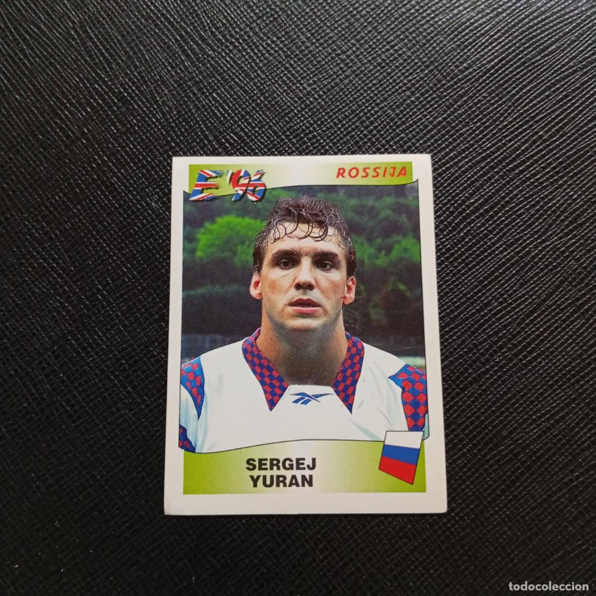 Fu&szlig;ball-Sticker: 273 SERGEJ YURAN RUSIA PANINI 1996 EUROCOPA INGLATERRA EURO 96 - SIN PEGAR - A51 PG48