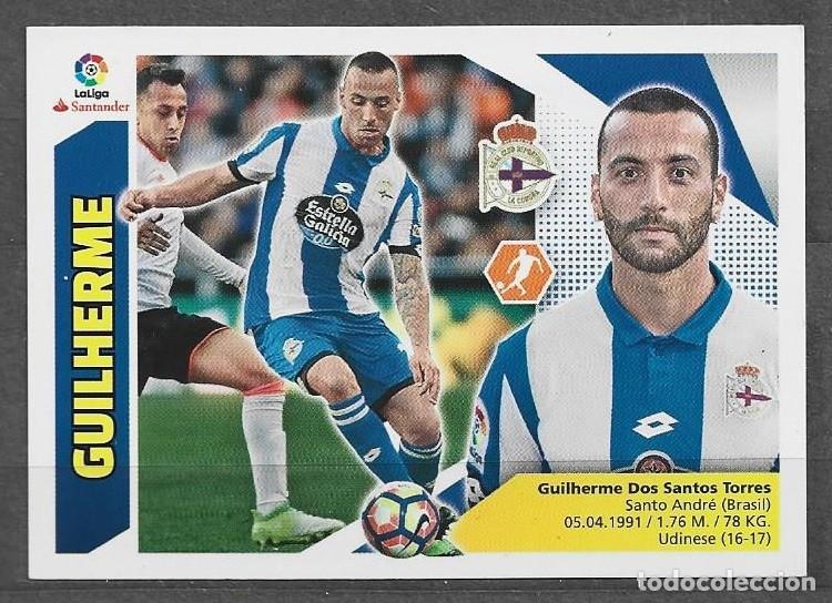 Cromos de F&uacute;tbol: Liga este 2017/18 - Guilherme - N&ordm; 8 - R.C. Deportivo