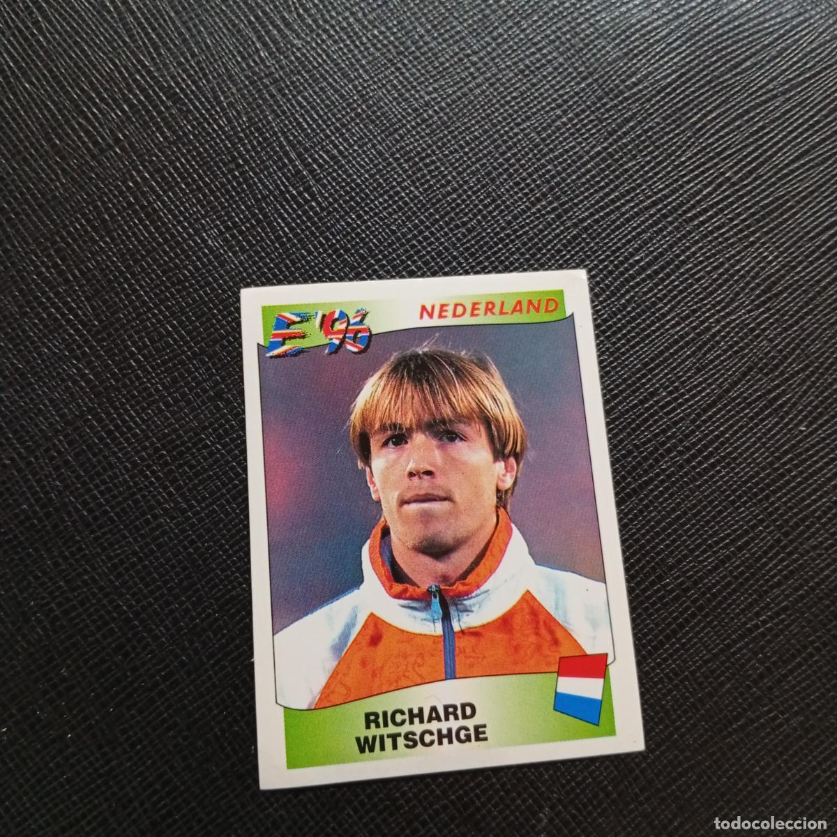 Cromos de F&uacute;tbol: 88 RICHARD WITSCHGE HOLANDA PANINI 1996 EUROCOPA INGLATERRA EURO 96 - SIN PEGAR - A51 PG48