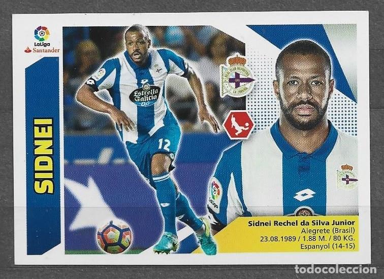 Cromos de F&uacute;tbol: Liga este 2017/18 - Sidnei - N&ordm; 4 - R.C. Deportivo