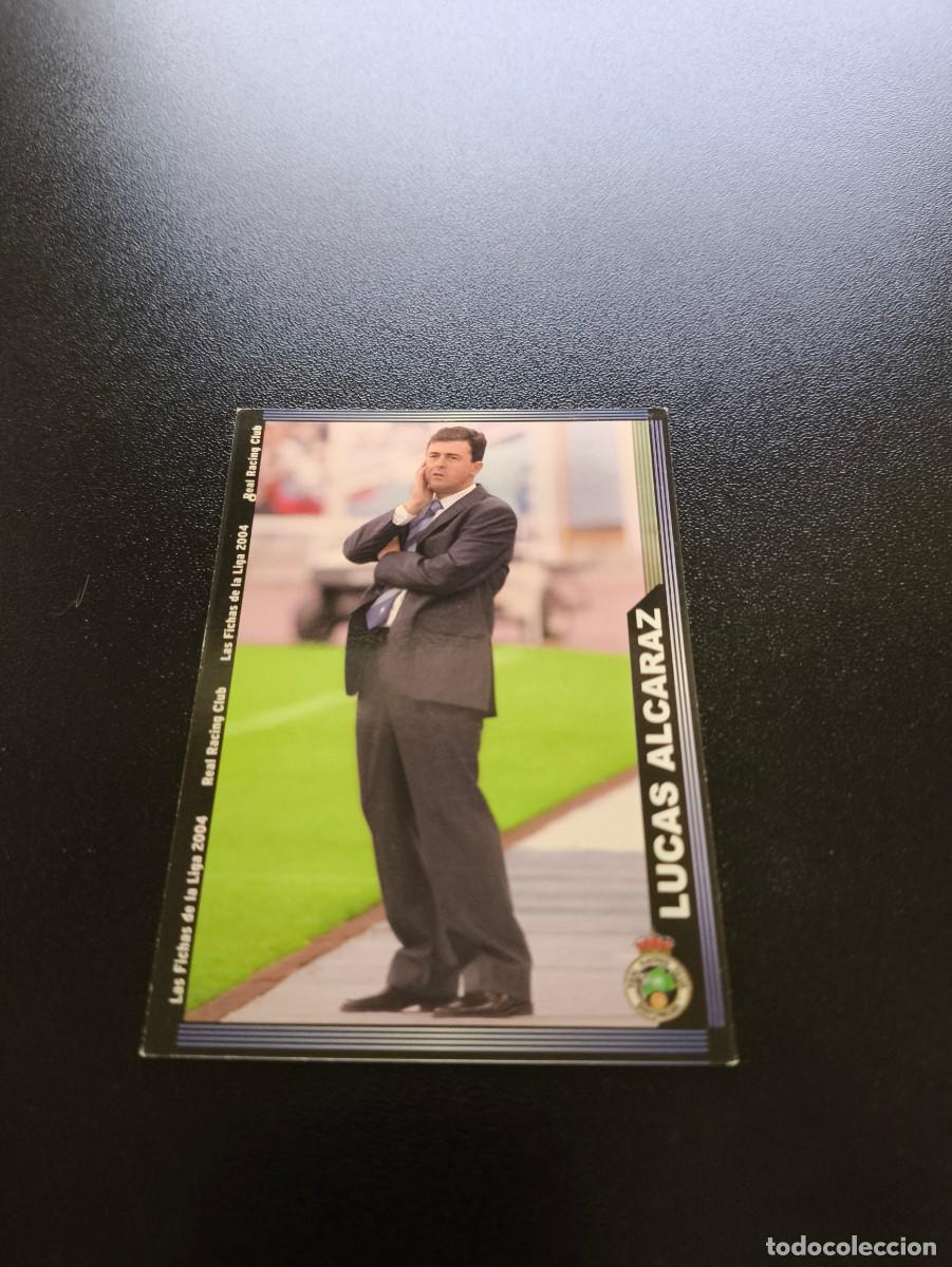 Cromos de F&uacute;tbol: 408 Lucas alcaraz RACING DE SANTANDER MUNDICROMO LIGA 2003 2004 03 04 NO PANINI ESTE CROMO CARD