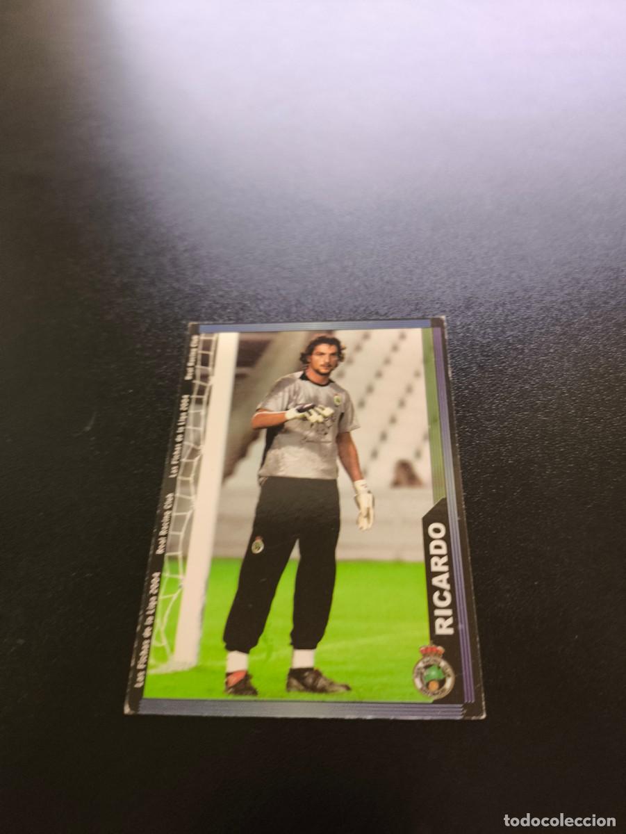 Cromos de F&uacute;tbol: 409 Ricardo RACING DE SANTANDER MUNDICROMO LIGA 2003 2004 03 04 NO PANINI ESTE CROMO CARD