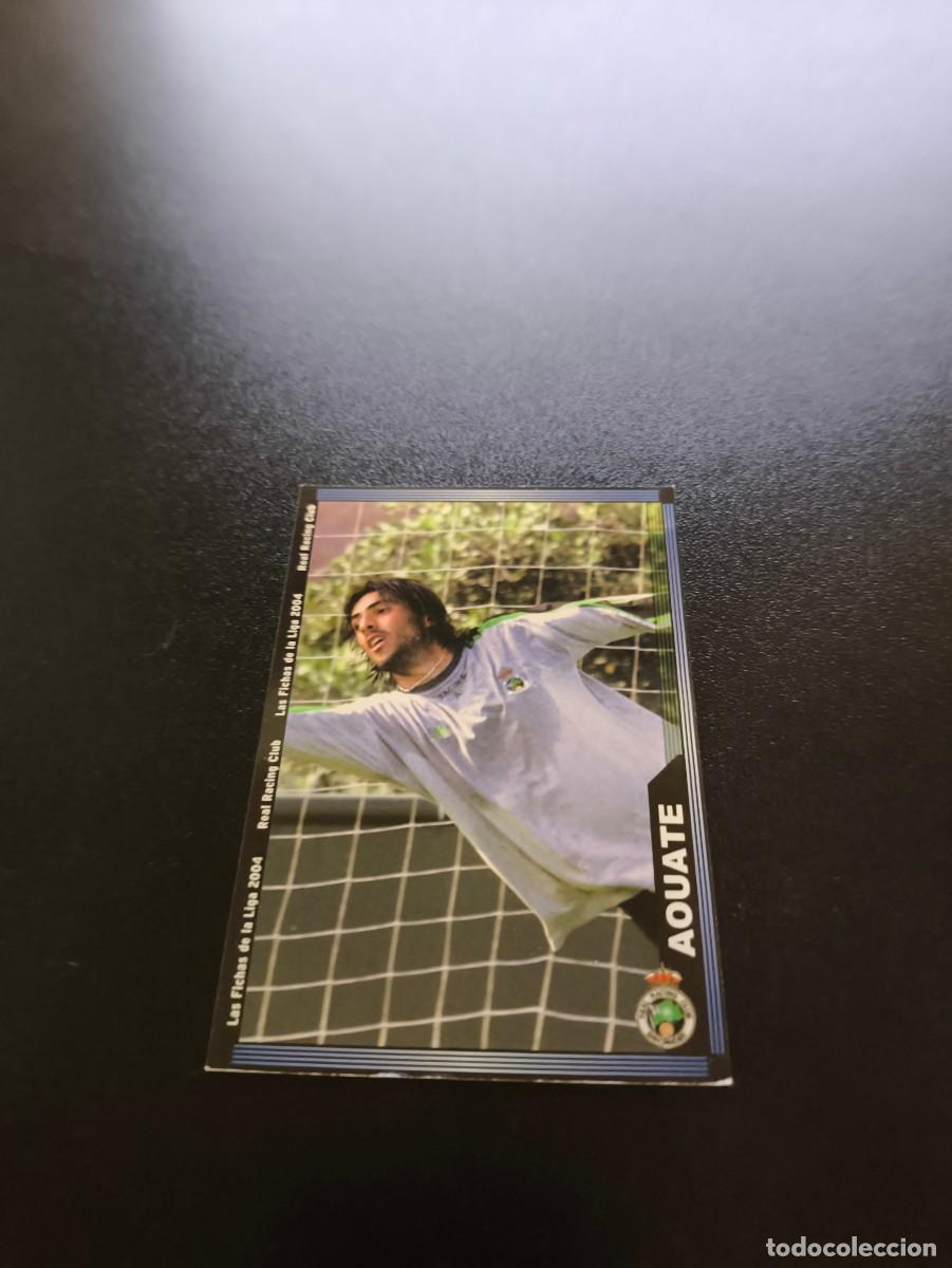 Cromos de F&uacute;tbol: 410 Aouate RACING DE SANTANDER MUNDICROMO LIGA 2003 2004 03 04 NO PANINI ESTE CROMO CARD