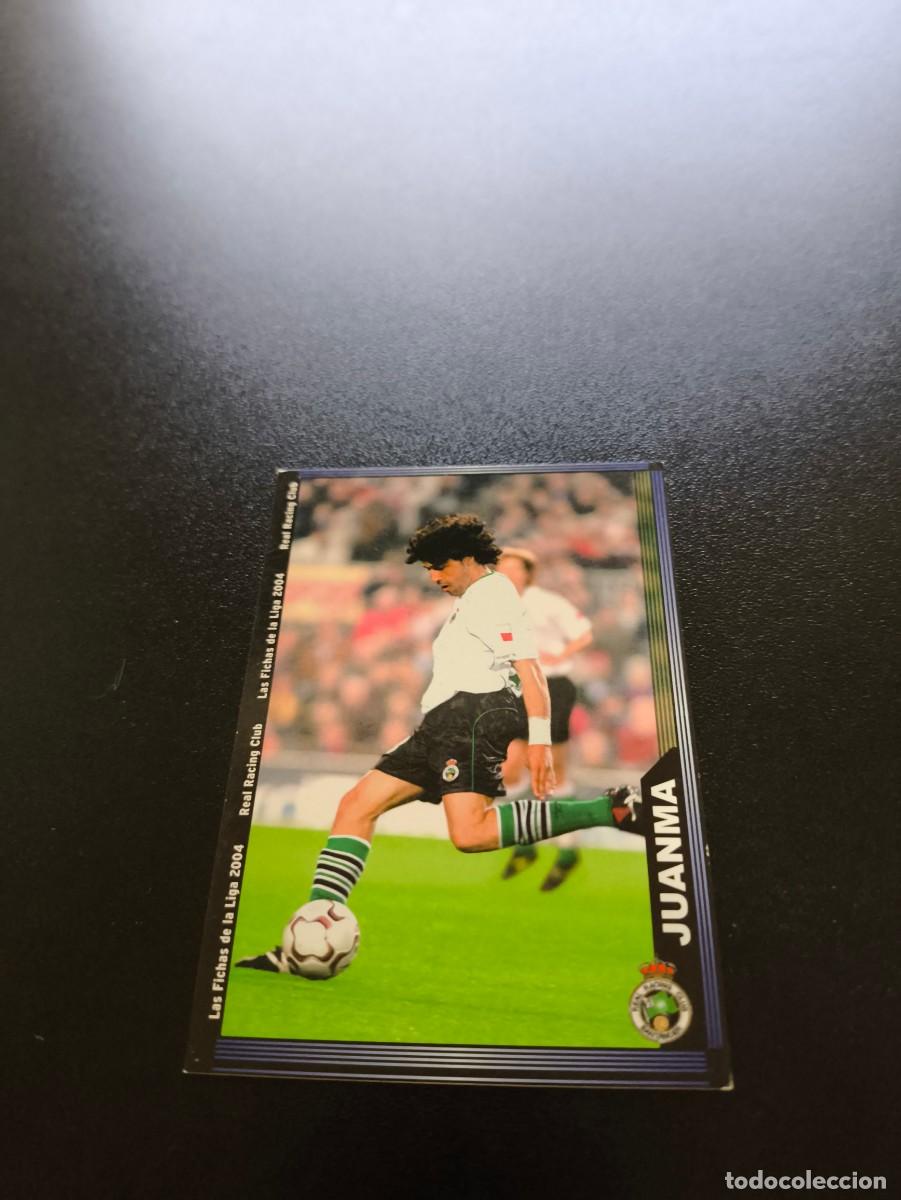 Cromos de F&uacute;tbol: 411 Juanma RACING DE SANTANDER MUNDICROMO LIGA 2003 2004 03 04 NO PANINI ESTE CROMO CARD
