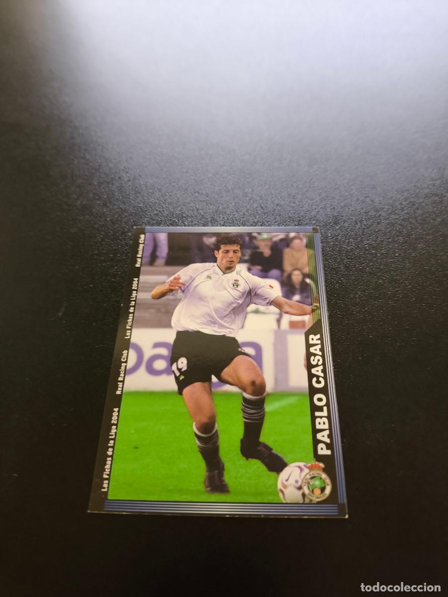 Cromos de F&uacute;tbol: 412 Pablo Casar RACING DE SANTANDER MUNDICROMO LIGA 2003 2004 03 04 NO PANINI ESTE CROMO CARD