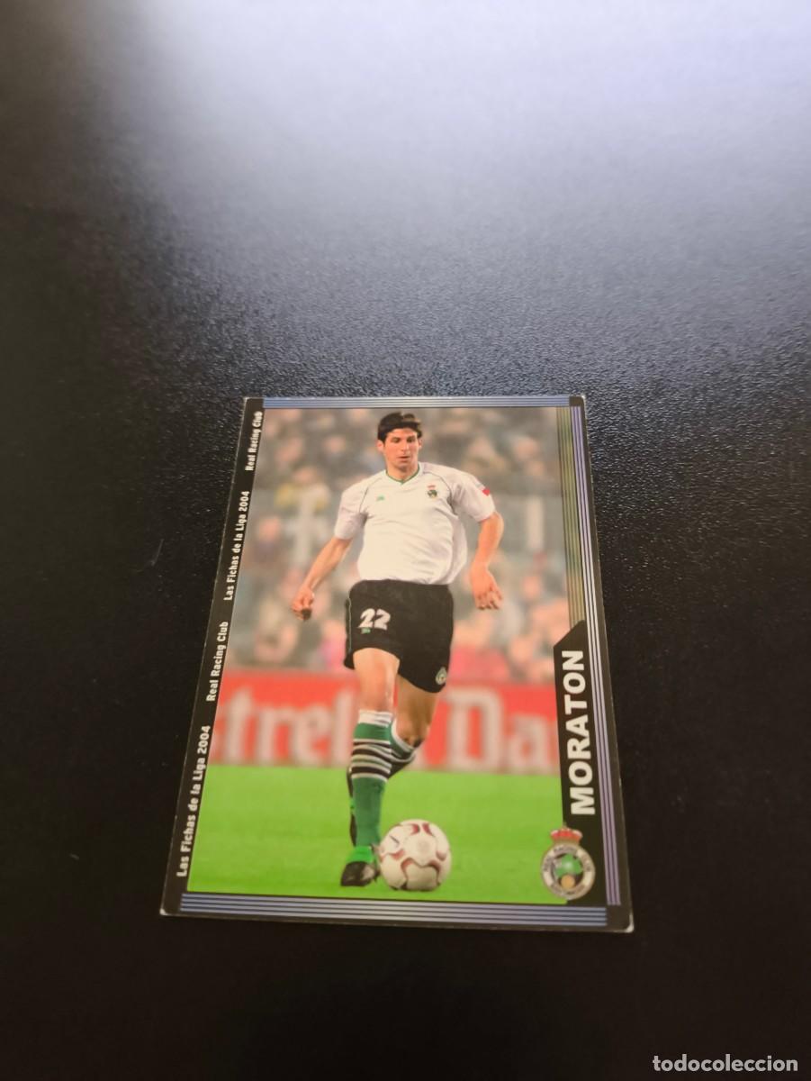 Cromos de F&uacute;tbol: 413 Moraton RACING DE SANTANDER MUNDICROMO LIGA 2003 2004 03 04 NO PANINI ESTE CROMO CARD