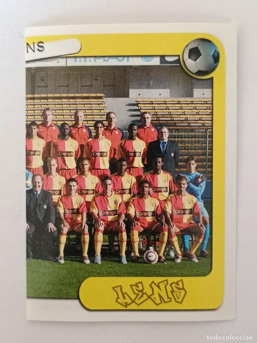 Cromos de F&uacute;tbol: #123 EQUIPO (LENS) LIGUE 1 FOOT 2005 PANINI