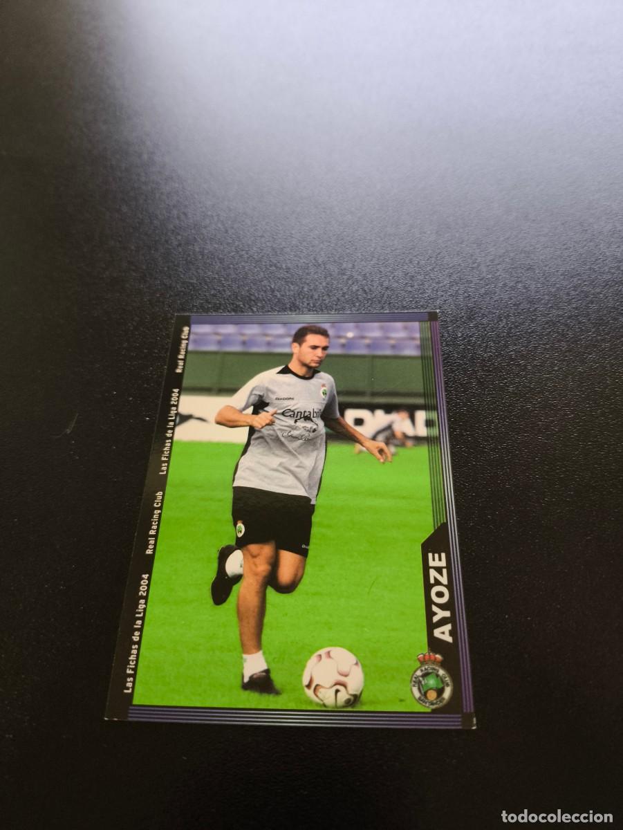 Cromos de F&uacute;tbol: 415 Ayoze ALTA RACING DE SANTANDER MUNDICROMO LIGA 2003 2004 03 04 NO PANINI ESTE CROMO CARD