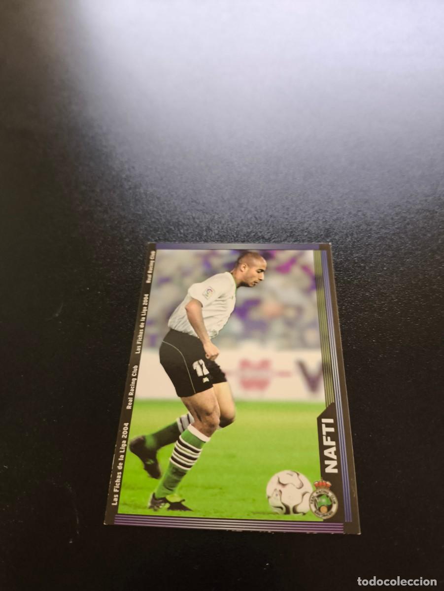 Cromos de F&uacute;tbol: 418 Nafti RACING DE SANTANDER MUNDICROMO LIGA 2003 2004 03 04 NO PANINI ESTE CROMO CARD