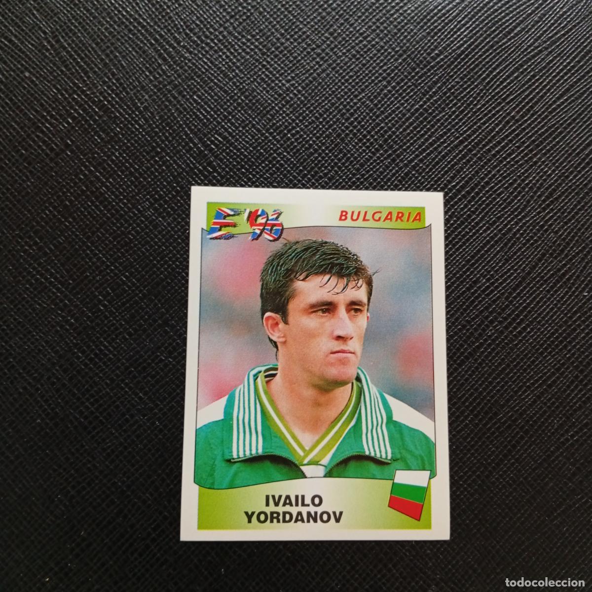 Cromos de F&uacute;tbol: 149 IVAILO YORDANOV BULGARIA PANINI 1996 EUROCOPA INGLATERRA EURO 96 - SIN PEGAR - A51 PG52