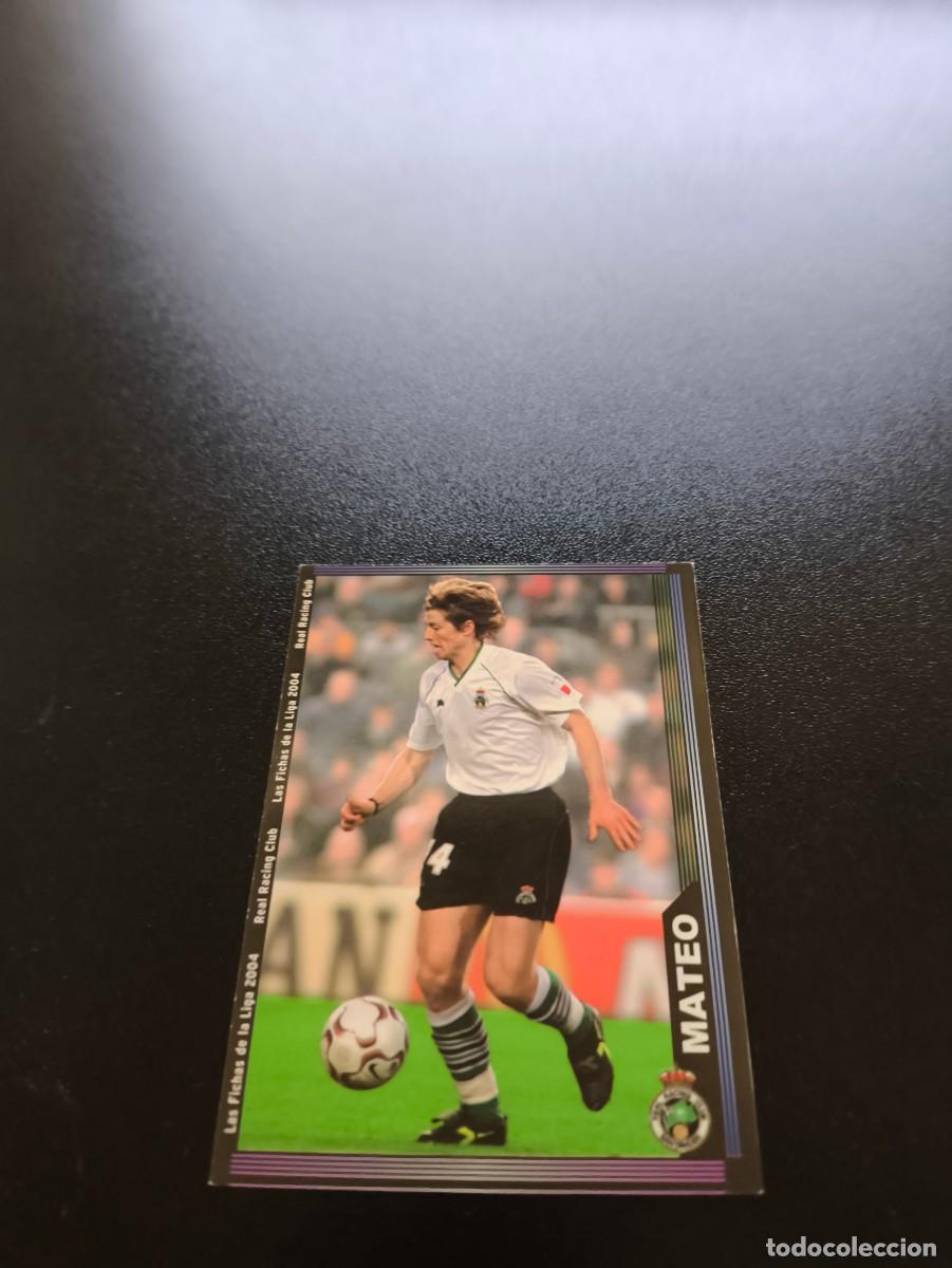 Football Stickers: 424 Mateo RACING DE SANTANDER MUNDICROMO LIGA 2003 2004 03 04 NO PANINI ESTE CROMO CARD