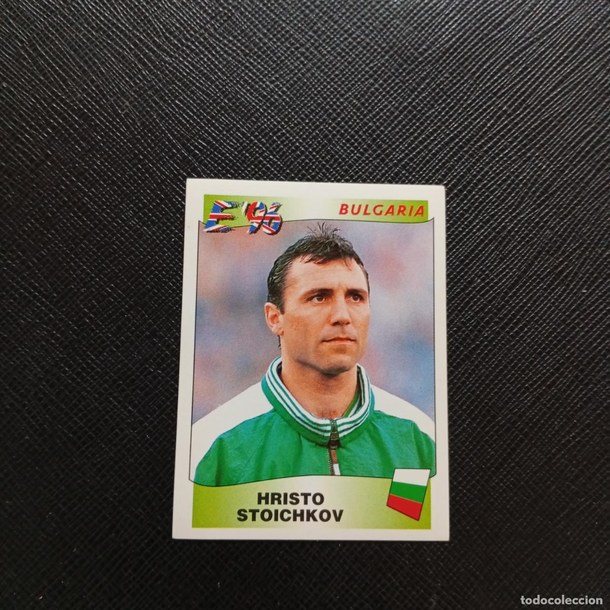 Football Stickers: 152 HRISTO STOICHKOV BULGARIA PANINI 1996 EUROCOPA INGLATERRA EURO 96 - SIN PEGAR - A51 PG53
