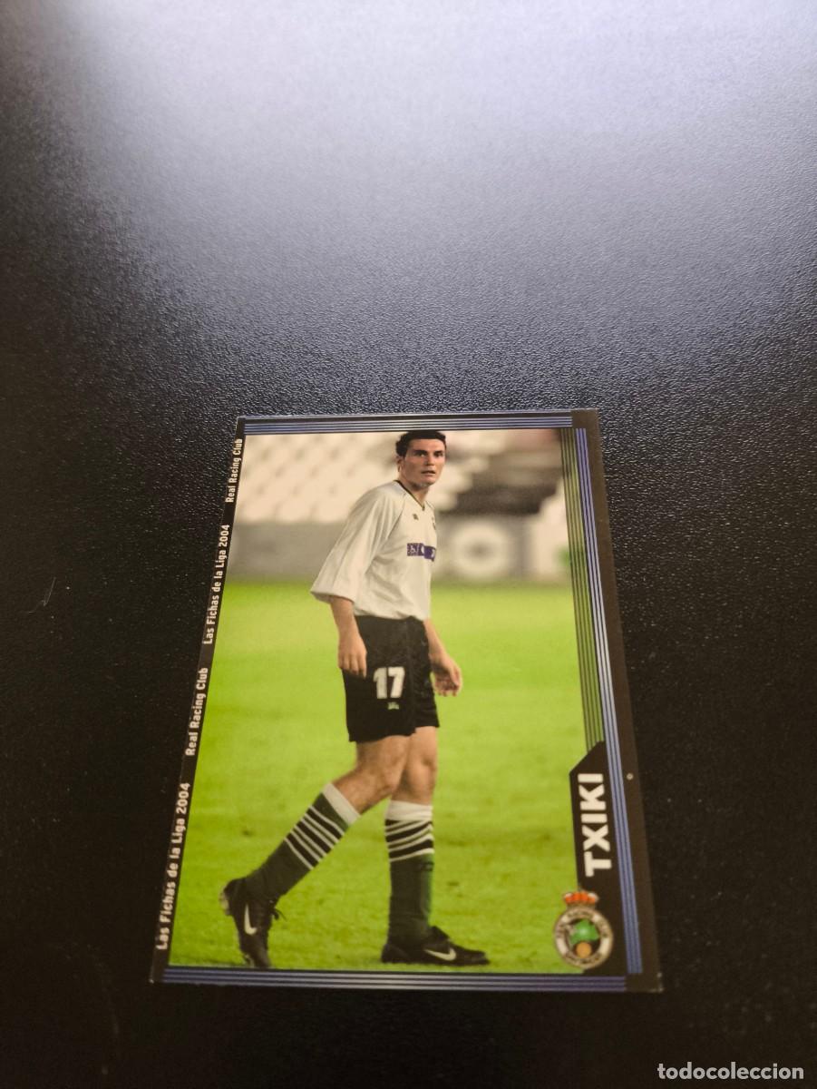 Football Stickers: 426 Txiki RACING DE SANTANDER MUNDICROMO LIGA 2003 2004 03 04 NO PANINI ESTE CROMO CARD