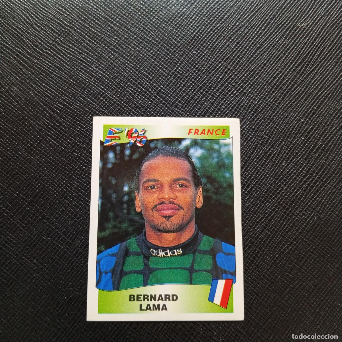 Cromos de F&uacute;tbol: 177 BERNARD LAMA FRANCIA PANINI 1996 EUROCOPA INGLATERRA EURO 96 - SIN PEGAR - A51 PG56