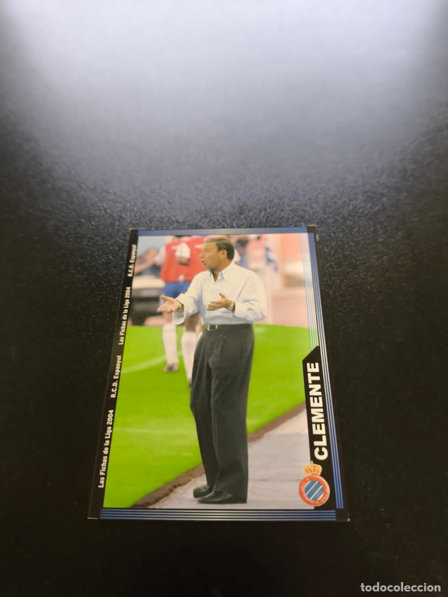 Cromos de F&uacute;tbol: 435 Clemente ESPANYOL MUNDICROMO LIGA 2003 2004 03 04 NO PANINI ESTE CROMO CARD
