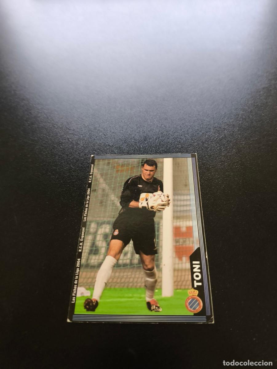 Cromos de F&uacute;tbol: 436 Toni ESPANYOL MUNDICROMO LIGA 2003 2004 03 04 NO PANINI ESTE CROMO CARD