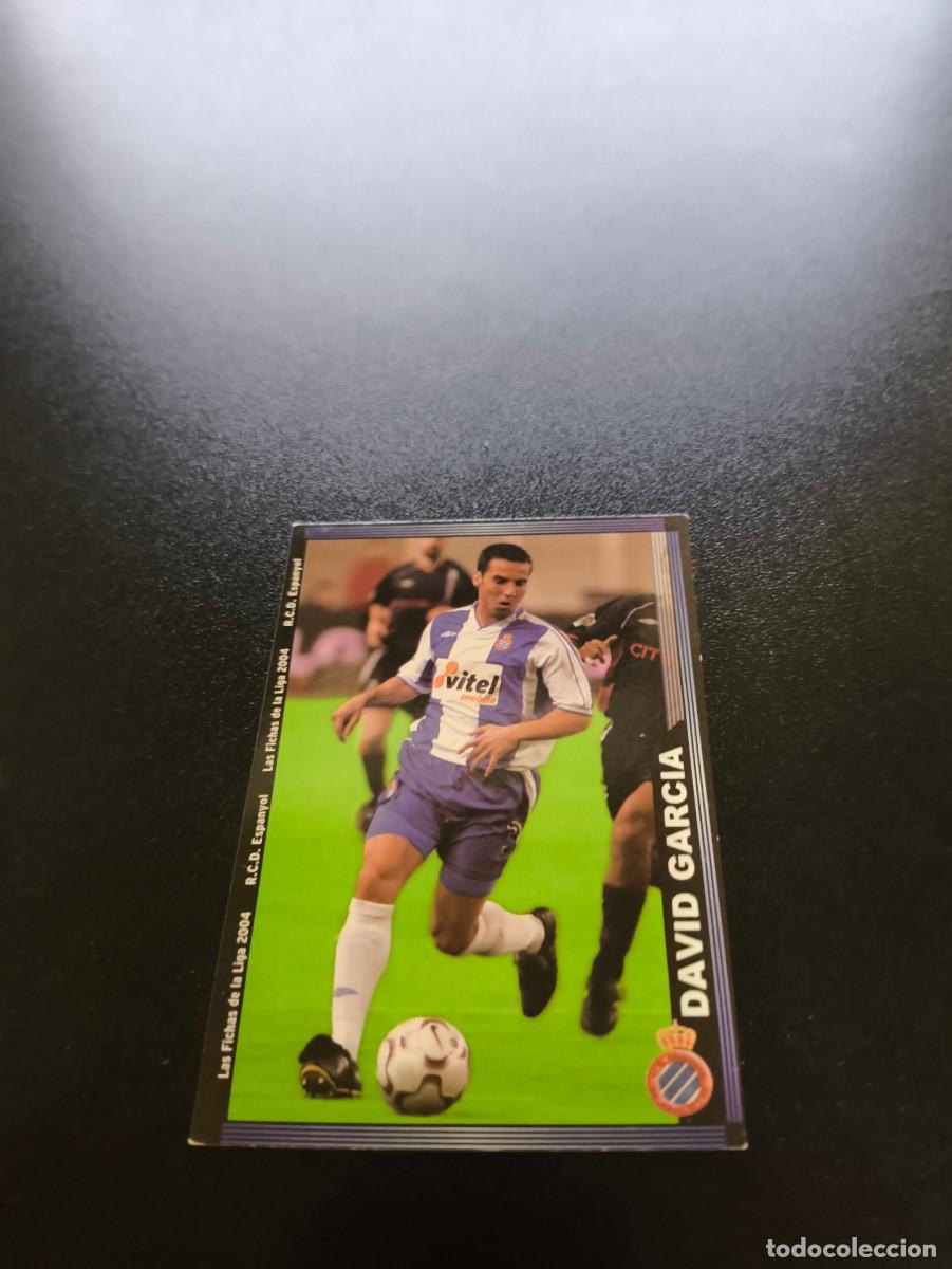 Cromos de F&uacute;tbol: 438 David Garcia ESPANYOL MUNDICROMO LIGA 2003 2004 03 04 NO PANINI ESTE CROMO CARD