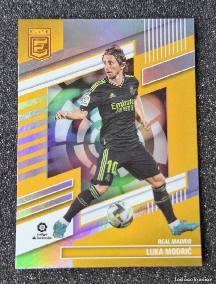 Cromos de F&uacute;tbol: Luka Modric Real Madrid Panini Donruss Elite Soccer