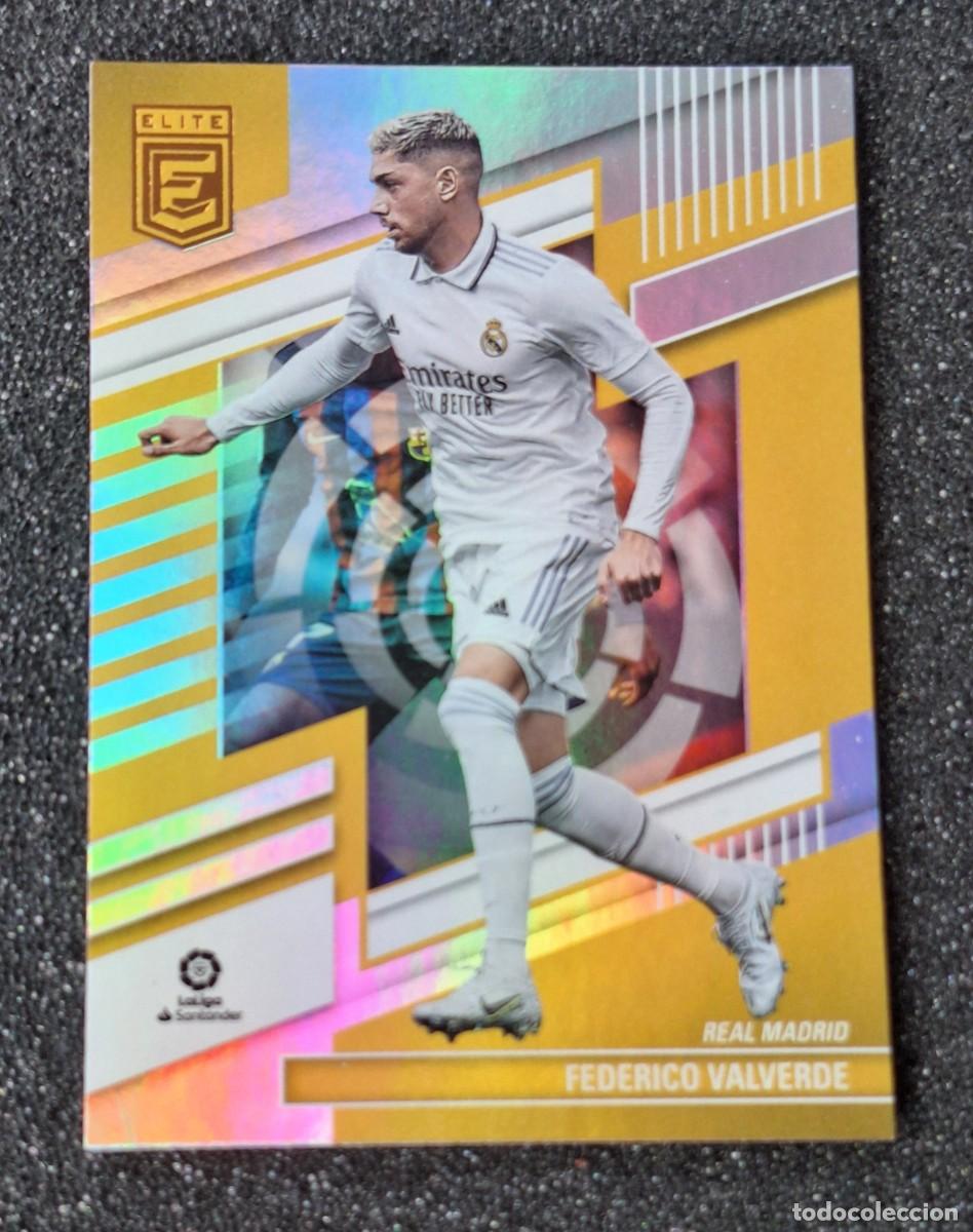 Cromos de F&uacute;tbol: Federico Valverde Real Madrid Panini Donruss Elite Soccer