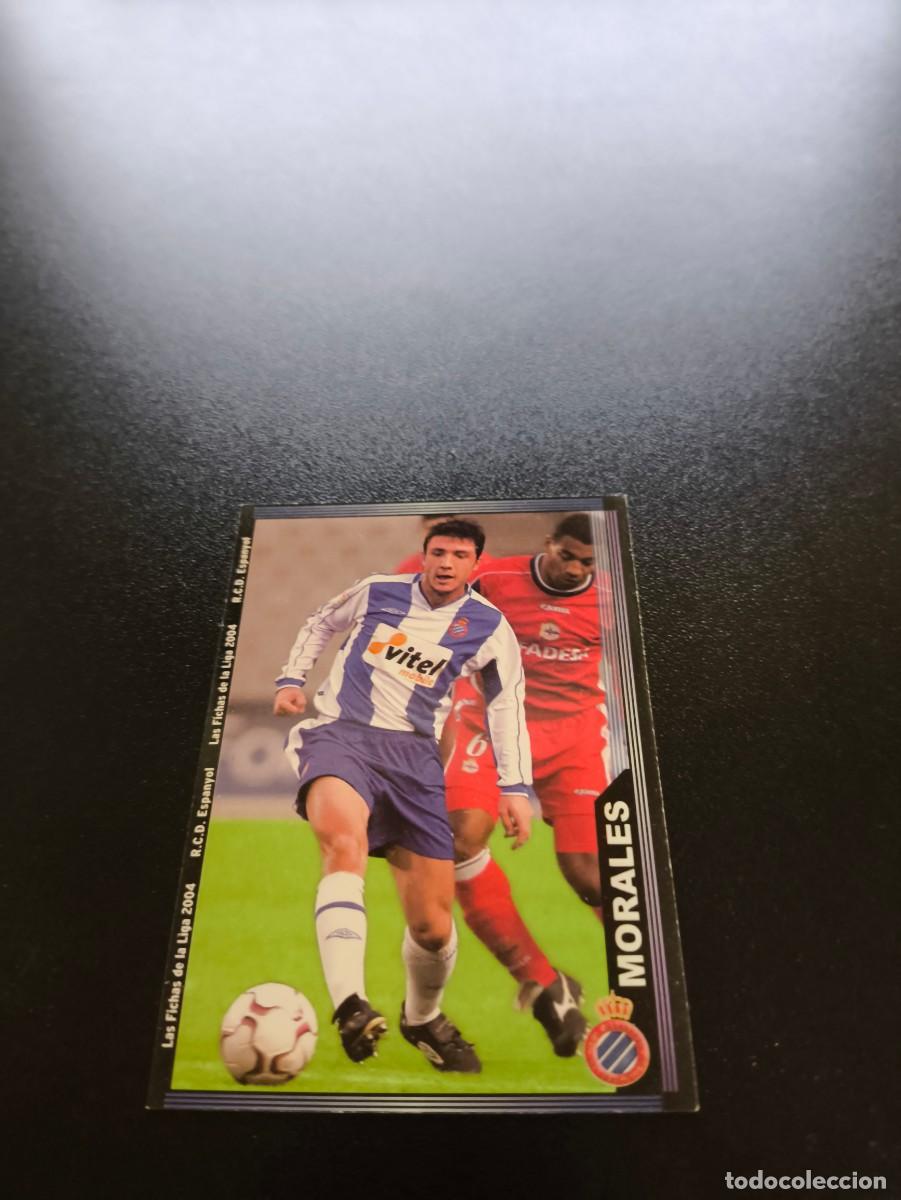 Figurine di Calcio: 447 Morales ESPANYOL MUNDICROMO LIGA 2003 2004 03 04 NO PANINI ESTE CROMO CARD