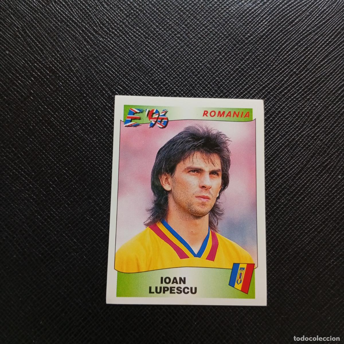 Cromos de F&uacute;tbol: 165 IOAN LUPESCU RUMANIA PANINI 1996 EUROCOPA INGLATERRA EURO 96 - SIN PEGAR - A10 PG28