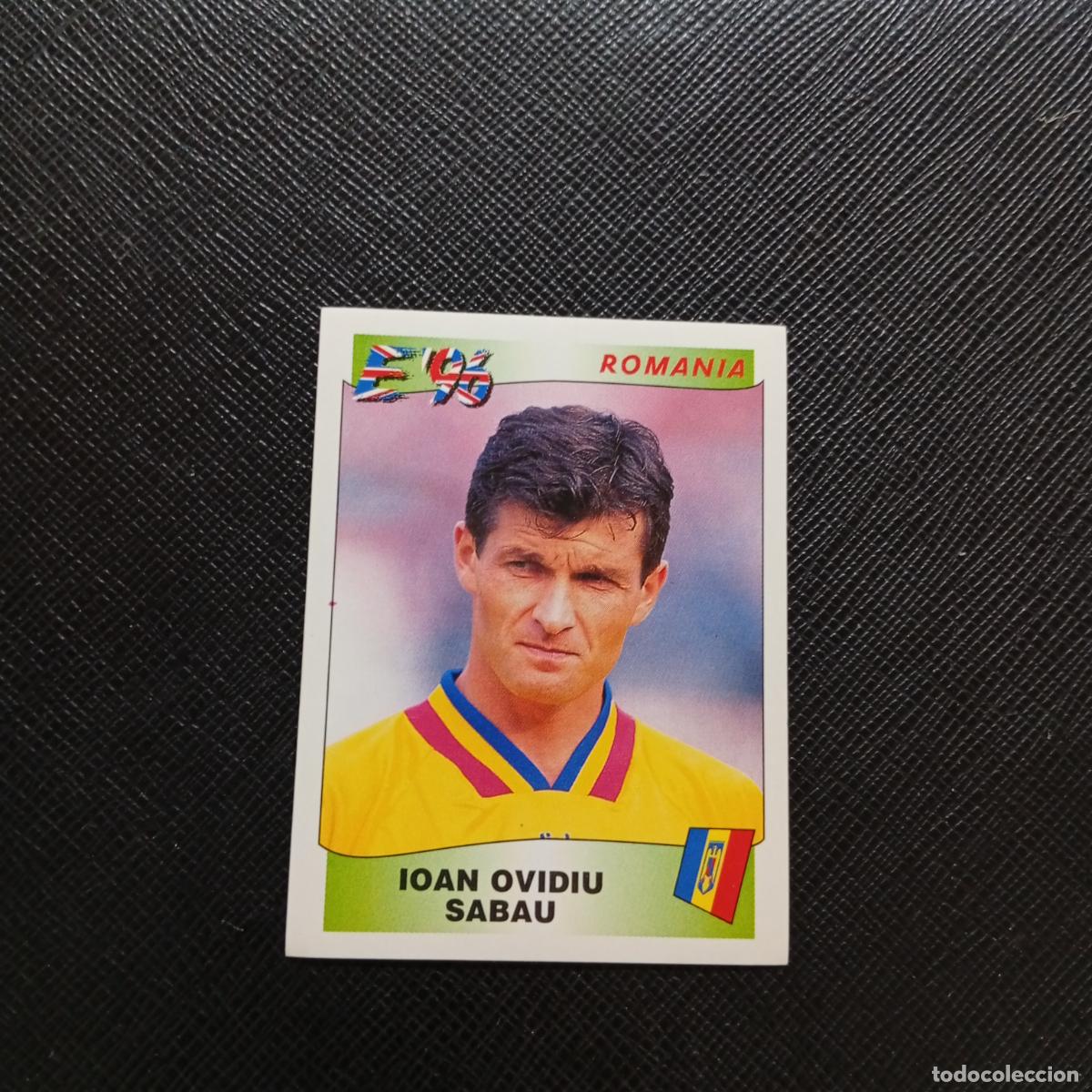 Cromos de F&uacute;tbol: 170 IOAN OVIDIU SABAU RUMANIA PANINI 1996 EUROCOPA INGLATERRA EURO 96 - SIN PEGAR - A10 PG55