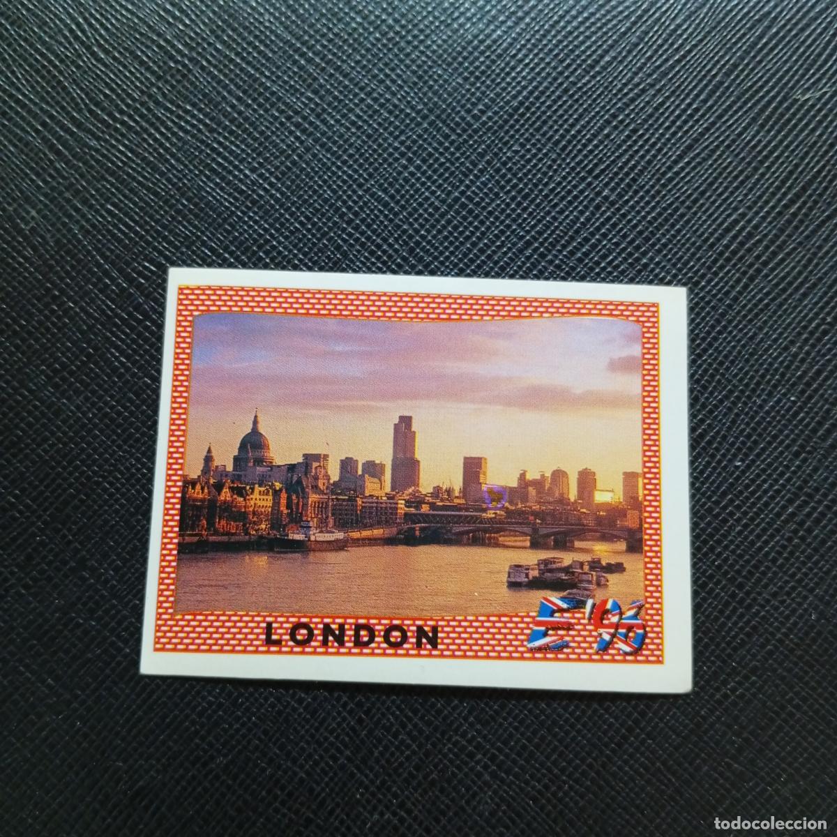 Cromos de F&uacute;tbol: 19 LONDON PANINI 1996 EUROCOPA INGLATERRA EURO 96 - SIN PEGAR - A10 PG64