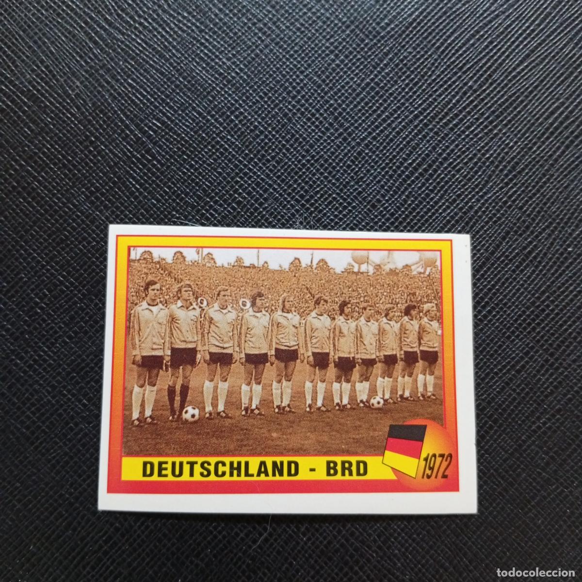 Cromos de F&uacute;tbol: 8 ALINEACION ALEMANIA 1972 PANINI 1996 EUROCOPA INGLATERRA EURO 96 - SIN PEGAR - A10 PG73